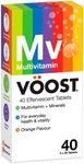 Voost Multivitamin Orange Effervescent Tablets 40 Pack