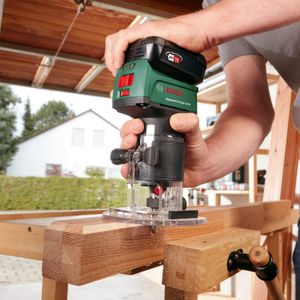 Bosch 18V Cordless Trim Router – Compact Woodworking Tool