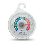 Fridge Or Freezer Thermometer 52 mm Dial, Colour Coded Zones. Ideal For Home, Restaurants, Bars, Cafes