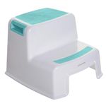 Dreambaby 2-UP Step Stool - Toddlers Stool - Slip Resistant - Aqua-Model G685