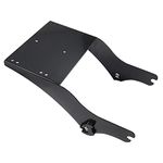 Benlari Black Detachable Trunk Mount 97-08 Tour Pack Pak Mount Trunk Rack Sturdy Bracket Compatible for Harley Davidson Touring Electra Glide Road King Road Glide Ultra Classic Chopped 1997-2008