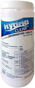 Hydria Clear 1 Inch Bromine Tablets, 4 lbs. LK04