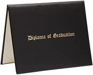 Juvale Black Certificate Holder for Graduation, Diploma Cover (11.5 x 9 In)