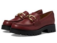 NINE WEST Women's Gables Loafer, Burnt Red 600, 7