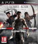 Ultimate Action Pack: Tomb Raider, Sleeping Dogs and Just Cause 2 (PS3)