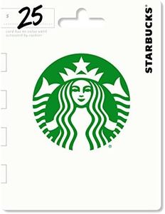 Starbucks Gift Card $25