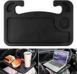 Car Steering Wheel Tray, Portable Steering Wheel Table, Double-sided Steering Wheels Desk for Food, Dining, Reading, Working, Laptop