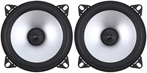 2pcs 4 Inch 60W 2 Way Car Coaxial Vehicle Door Auto Audio Music Stereo Full Range Frequency HiFi Speakers