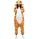 LBJR Unisex Adult Animal Onesie Costume Halloween Christmas Pajamas