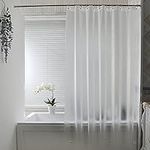 AooHome Frosted Shower Curtain Line
