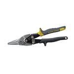 Klein Tools 1202S Metal Shears, Aviation Snips with Wire Cutter, Straight Cut,Yellow