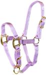 Hamilton 3QA FLLV Adjustable 3/4-Inch Chin Halter with Snap, 100 to 200-Pound Foal, Lavender