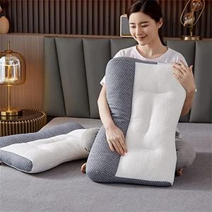 Proease Pillow for Sleep Apnea, Proease Orthopedic Deep Sleep Pillow, Pro Ease Sleep Apnea Pillow, Ergonomic Pillow for Neck and Shoulder, Proease Pillow for Side, Back, Stomach Sleepers (White)
