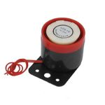 sourcingmap LZQ-1G 2 Red Wire Continuous Sound Electronic Alarm Buzzer 100dB AC 220V