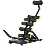 Soozier Ab Workout Equipment, Core and Abdominal Trainer, Height Adjustable Inversion/Sit Up Exercise Equipment, Ab Crunch Machine for Whole Body Fitness