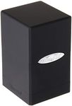 Ultra Pro Satin Tower Deck Box | Black | 1-Pack