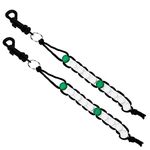 Golf Bead Counter, 2 Pcs Portable Golf Score Counters Bead Bracelets with Clip for Adding Up Shots Golf Counting Beads Golf