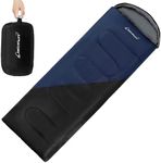 Clostnature Sleeping Bag for Adults and Kids - Lightweight Camping Sleeping Bag for Girls, Boys, Youths, Ultralight Backpacking Sleeping Bag for Cold Weather - Compression Sack Included(Left Zipper)