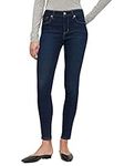 GAP Women's Mid Rise Legging Pant, Dark Willoughby, 35 Regular