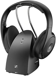 Sennheiser RS 120-W On-Ear Wireless Headphones, Black