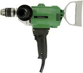 Metabo HPT Drill, 6.2-Amp, 1/2-Inch, Corded, Rear "D" Handle, Industrial Chuck, Reversible Drilling, 3-Position Side Handle 5-Year Warranty (D13)