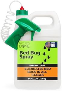 Nature's Dome 1 Gallon Spray, Bed Bug & Mite Killer - Provides Lasting Defense, Destroys Eggs & Resistant Strains, 100% Natural, Safe & Non-Toxic