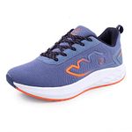 Bacca Bucci® Essential Your Everyday All Purpose Walking Running Casual Shoes for Men -Blue, Size UK9