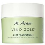 M. Asam VINO GOLD 24h Face Cream (3.38 Fl Oz)- 24h day cream & night moisturizer against lines & wrinkles, protection against skin aging, anti-aging, vegan facial care, skincare for women.