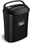 VidaTeco Cross-Cut Paper Shredder 14-Sheet Shreds Paper/Card/Staple/Clip Paper Shredder for Home Office Security Level P-3 Jam Proof System 25L Pullout Basket
