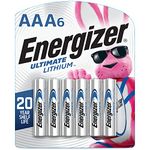 Energizer Ultimate Lithium AAA Batteries (6 Pack), Lithium Triple A Batteries