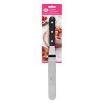 Tala Stainless Steel Large Angled Icing Spatula Pallette Knife, Black