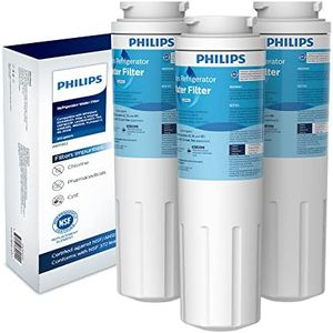 Philips AWP962 NSF/ANSI Certified Refrigerator Water Filter Replacement for Maytag UKF8001, Whirlpool Filter 4, EDR4RXD1, 4396395, 469006, PUR Puriclean II, Kenmore 46-9005, 46-9006, 9992, Pack of 3