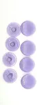 Shoe Rivets for Croc (Purple) USA C