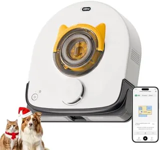 UBPET Robot Vacuum Cleaner with 22,000Pa Ultra-Strong Suction - Automatic Robot Vacuum for Pet Hair & Carpets, Tangle-Free Cleaning, Smart Mapping with LiDAR Navigation, App Controlled Vacuum Robot