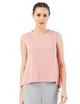 PUMP'D Women's Solid Athletic Fit T-Shirt (PUMSS23WTK-004_Hearty Pink M)