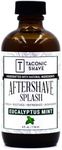 Taconic Shave's Eucalyptus Mint Aftershave Splash - Cooling Formula - Artisan Made in the USA