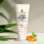 ShuShu Babies Sunscreen for All Skin Type For Babies&Kids(Spf 30+) Plant-Based&Natural(0-12 Years) Moisturizing Lotion|Uva/Uvb Protection|Non-Sticky&Water-Resistant|No Chemicals|60ml (Pack Of 1)
