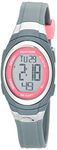 Armitron Sport Women's Digital Chronograph Resin Strap Watch, 45/7034, Grey/Pink, 45/7034PGY