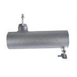 SJVLXHI silver Gas Tank Aluminum Cylinder 10" For Coleman Powersports CT200U BT200X CT200u-ex,For Predator 212cc 196cc/6.5HP Go Kart and Gas Mini Bike