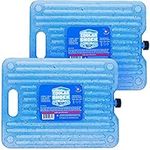 Cooler Shock Ice Packs for Lunch Box Thin Reusable Long Lasting Freezer Ice Pack Set for Lunchbox Bags Coolers Stays at 18Degree F