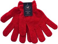 Eco Bath London Exfoliating Body Gloves - Exfoliating Bath Gloves for Shower, Massage, and Body Scrubs, Dead Skin Cell Remover for Smooth, Radiant Skin, One Size