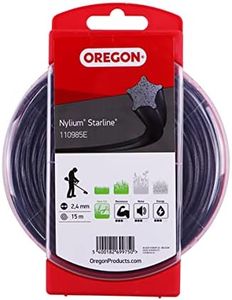 Oregon Nylium Star Shaped Strimmer Line Wire for Grass Trimmers and Brushcutters, Five Cutting Edges for Clean Finish, Professional Grade Heavy Duty Nylon, Fits Petrol Strimmers, 2.7mm-70m (‎110987E)