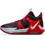 Nike Lebron Witness VII (GS)-Black/White-University RED-DQ8650-005-5.5UK