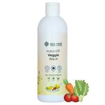 Ecoroot Natural Vegetable & Fruit Wash Liquid, Removes Germs, Reduce Grime & Pesticide, Baby & Pet-Friendly, Plant-Based, Non-Toxic Herbal Veggie Cleaning Disinfectant (500 ml (pack of 1))