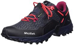 SALEWA Ws Speed Beat Gtx, Asphalt/Fluo Coral, 7, FEMALE