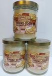 Smoke Odor Exterminator 13 oz Jar Candles Creamy Vanilla, (3)