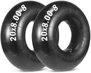 2Pack 20x10-8,20x8-8,20x10.00-8,20x8.00-8 Inner Tube, Heavy Duty Garden Trailer Tire Inner Tubes With TR-4 Straight Valve Stem For ATV UTV,Riding Mower,Lawn Tractor,Snow Blower,Golf Cart
