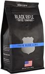 Black Rifle Coffee Company Thin Blue Line (Medium Roast) Whole Bean Coffee, 12 Ounce Bag of Coffee Beans, Medium Roast Coffee Beans, Created to Benefit Law Enforcement Officers and Their Families