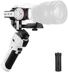 ZHIYUN Crane M3S [Official] Gimbal Stabilisator für Kamera, 1000Lux Videoleuchte/Bluetooth/1.22" Bildschirm, Leichtgewicht 3-Achsen Stabilizer für DSLR- und Spiegellose Smartphone/Action Cam, 705g