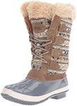 Khombu Women's Andie Snow Boot, Grey, 6 M US